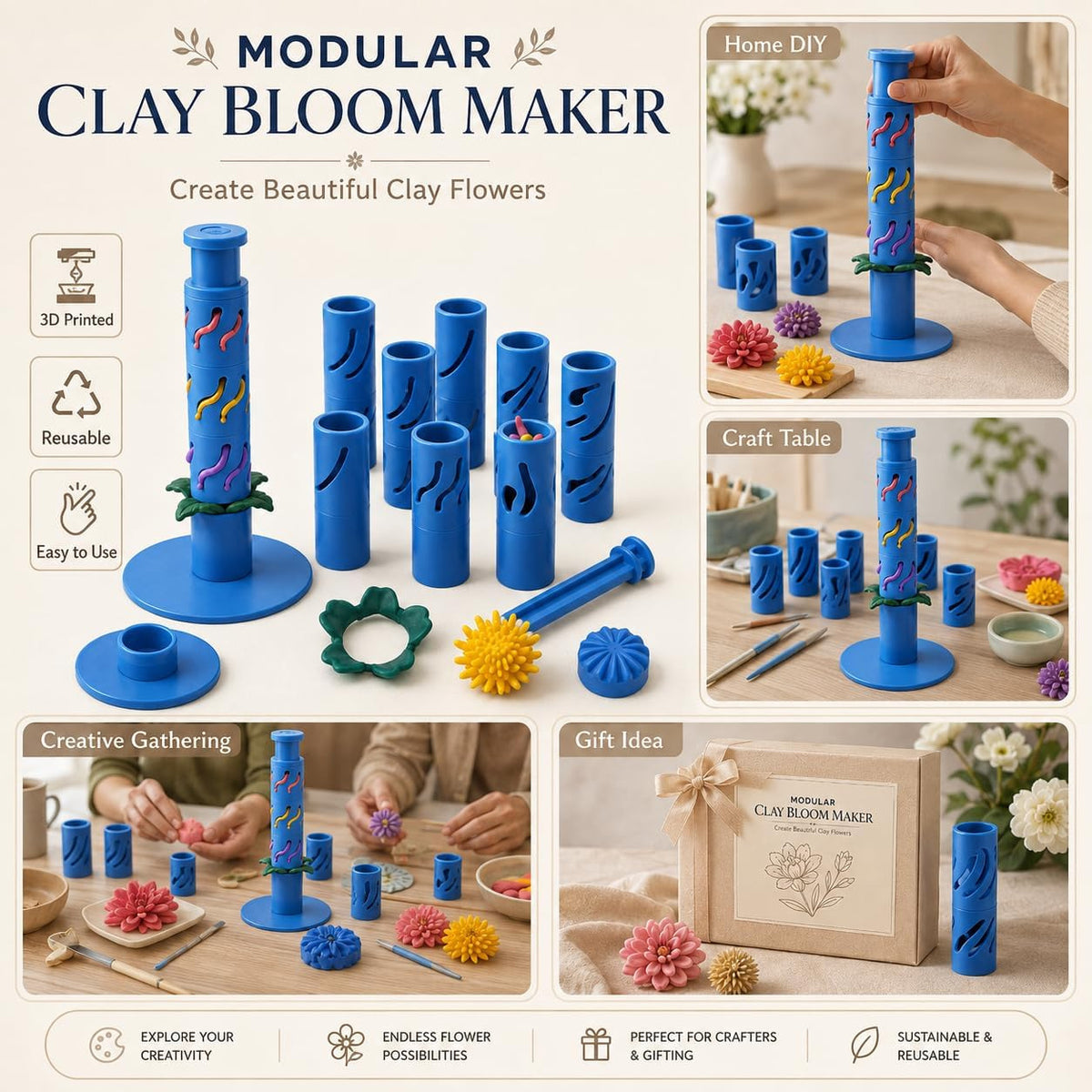 CLAY BLOOM MAKER