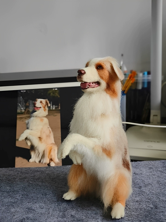 Custom-made souvenir figurines of pet dogs and cats, realistic decorations, and other related items. (Pictures and photos are welcome.)