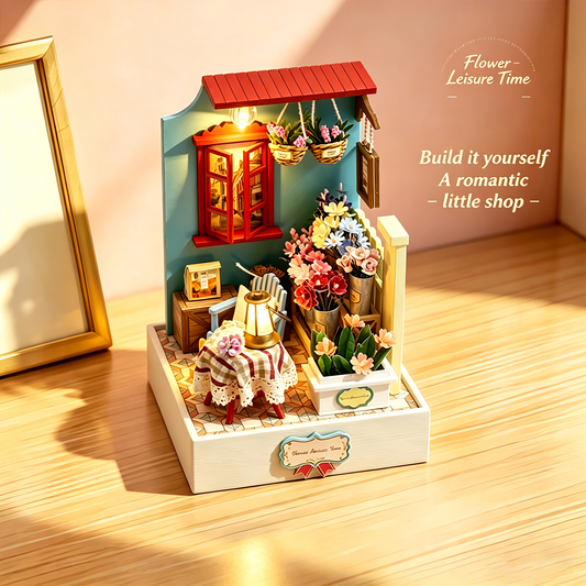 How to add lights to miniature crafts
