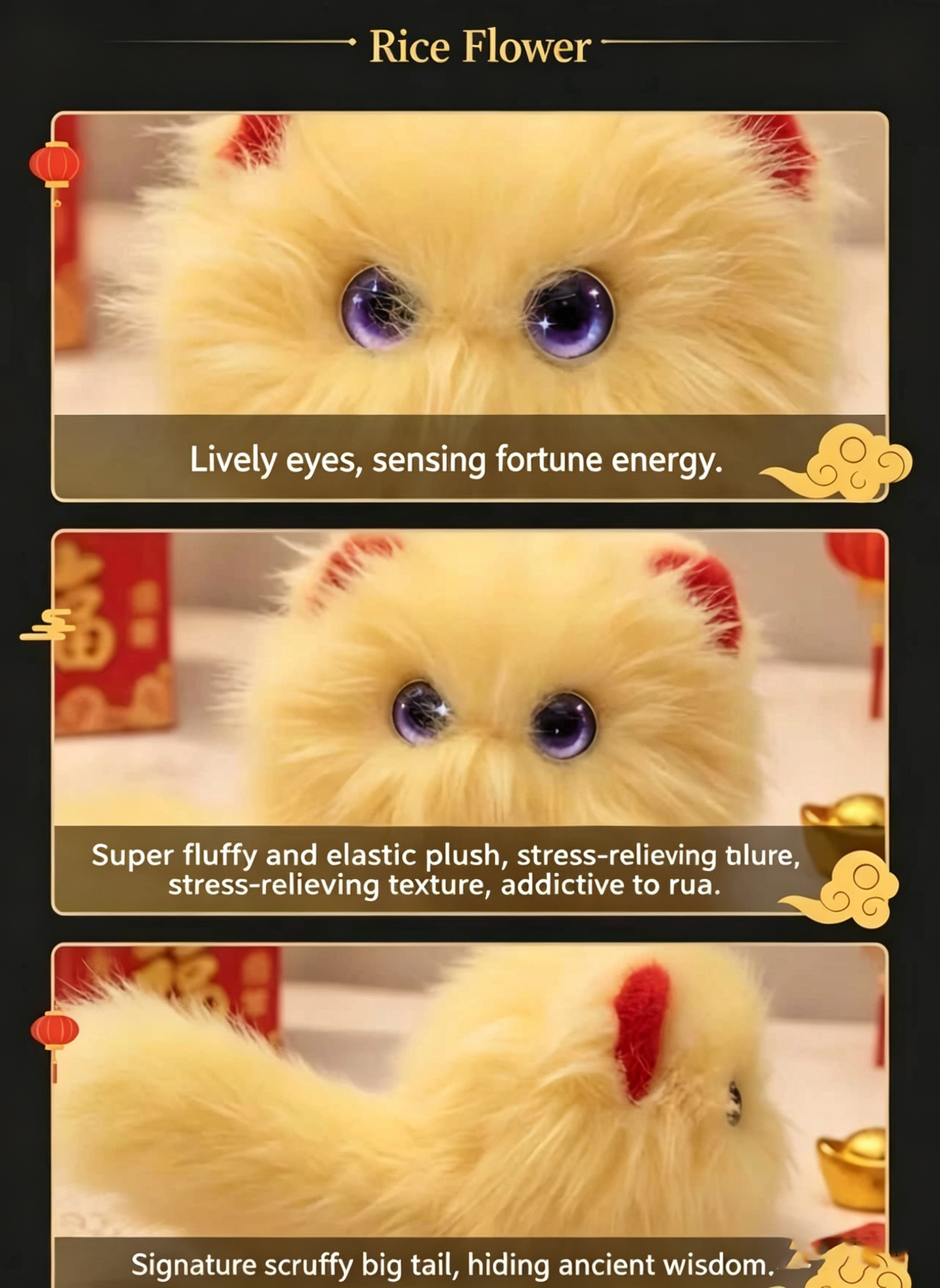 AI Plush Toy Keychain Trendy Doll Smart Chatting Curious Cat Plush Toy