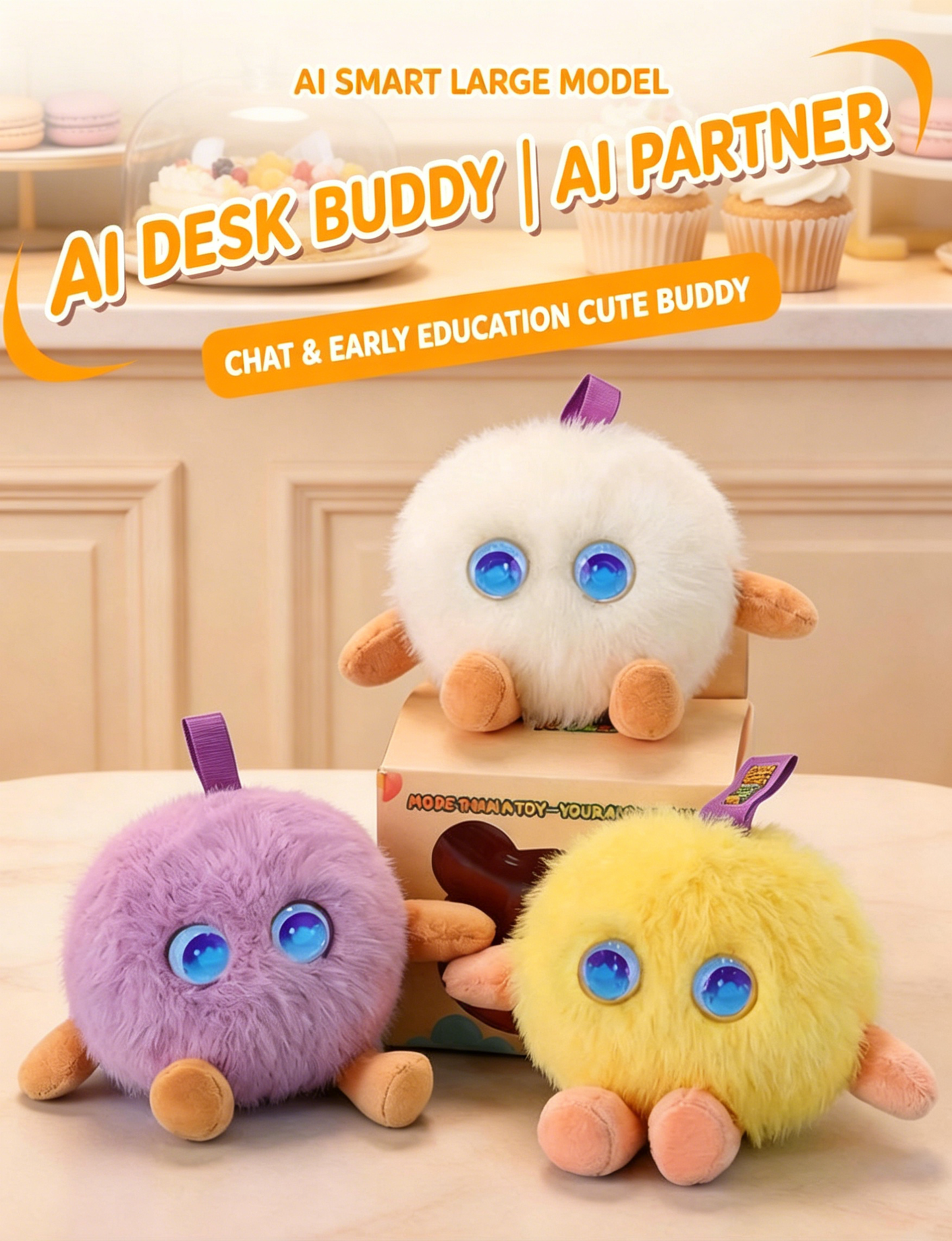Dialogue AI Toy Emotional Companion Smart Robot Plush Toy Children's Doll