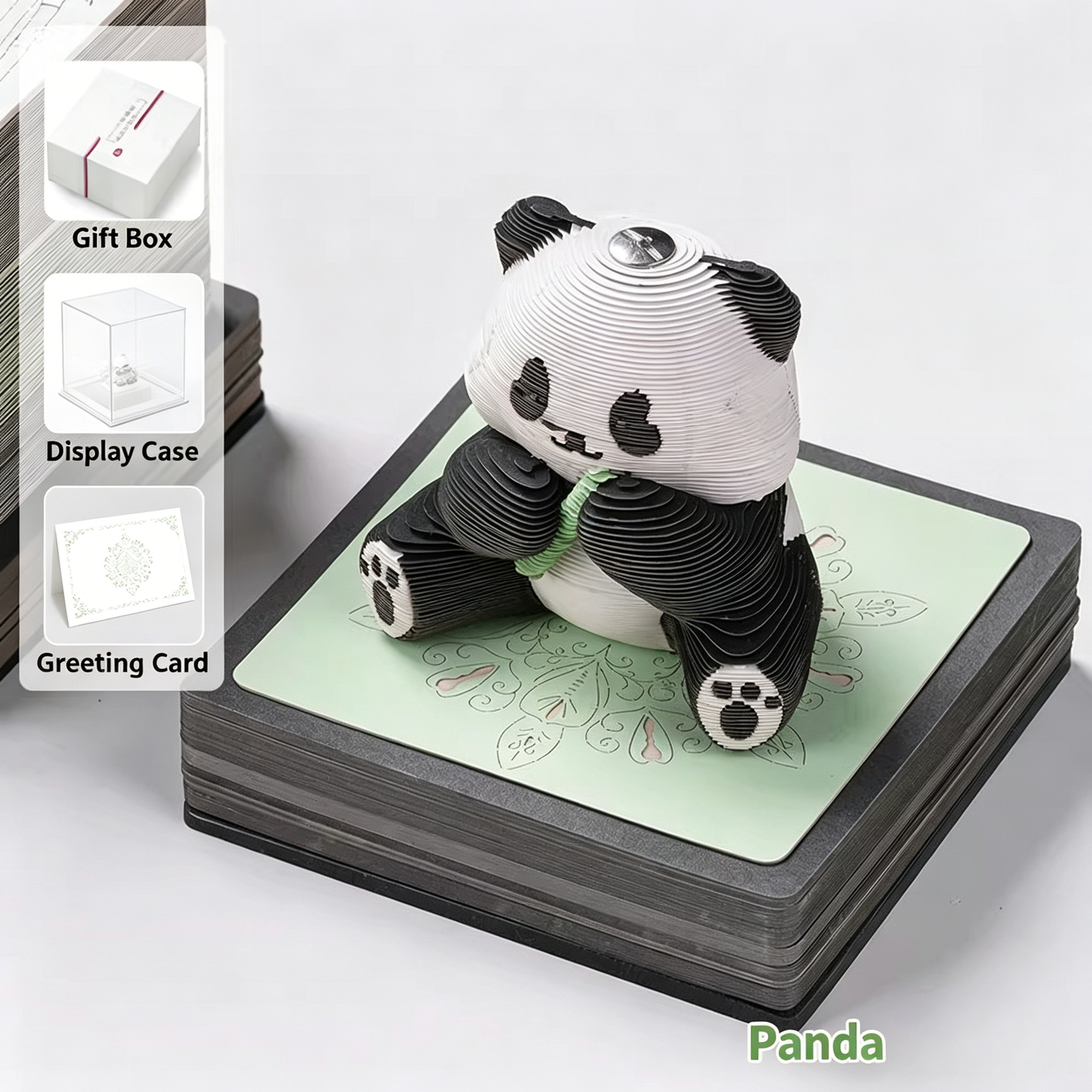 Birthday Wishing Tree 3D Paper Sculpture Sticky Notes, Tearable 3D Relief Artwork Ornament, High-Value Gift